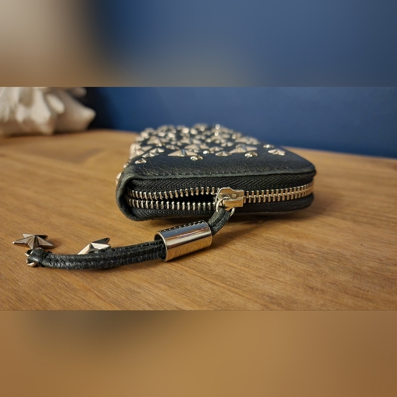 Jimmy Choo Filipa Star Studded Wallet EUC - Picture 6 of 9